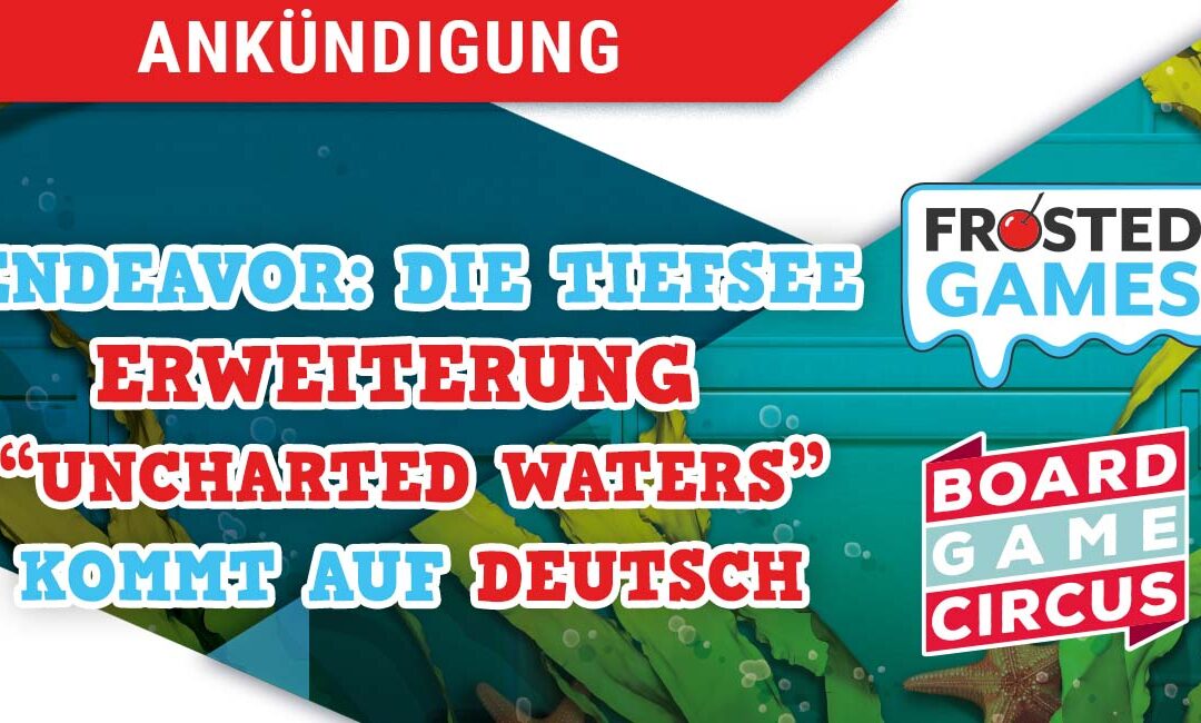 Erweiterung für Endeavor: Die Tiefsee wird auf Deutsch bei Frosted Games und Board Game Circus erscheinen