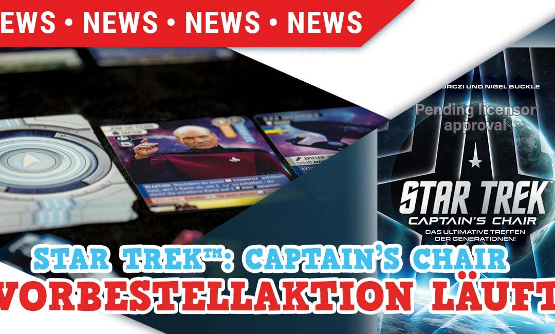 Vorbestellaktion für Star Trek™: Captain’s Chair gestartet