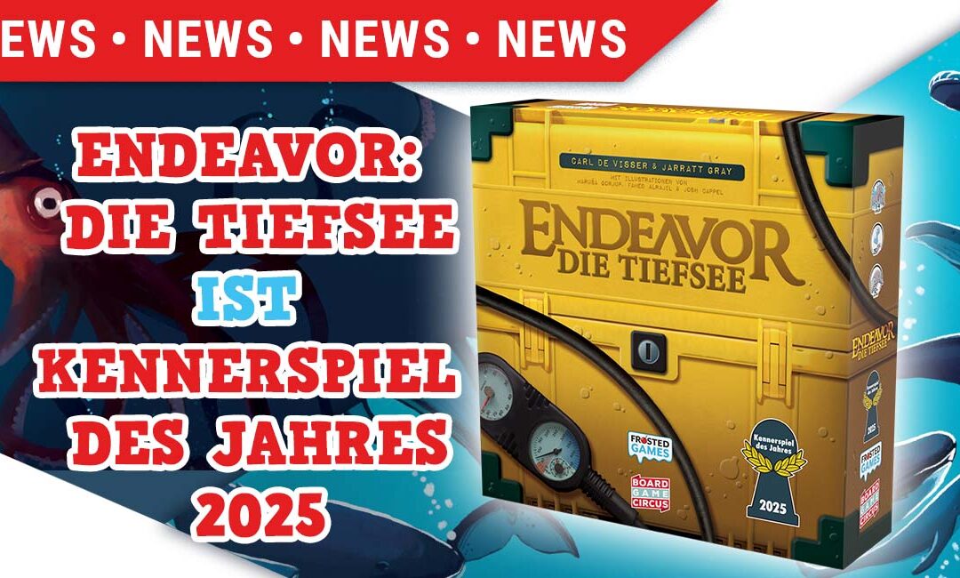 Endeavor: Die Tiefsee als Kennerspiel des Jahres 2025 prämiert