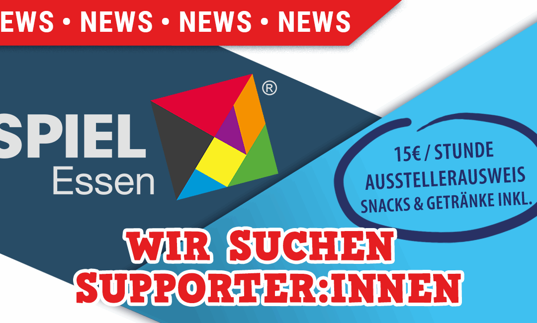 Wir suchen Support-Personal für die SPIEL 2025!