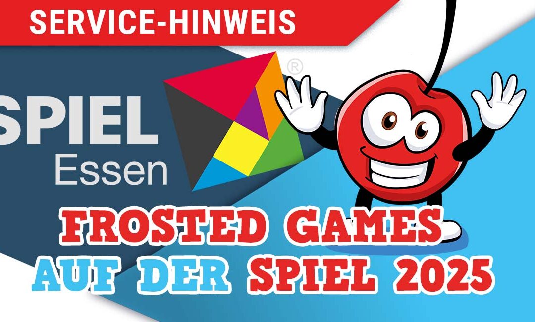 Frosted Games auf der SPIEL 2025: Alle Infos zu unserem Stand!
