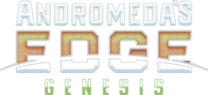 Andromedas Edge Genesis - Frosted Games Brettspiel Neuheit 2026 Logo