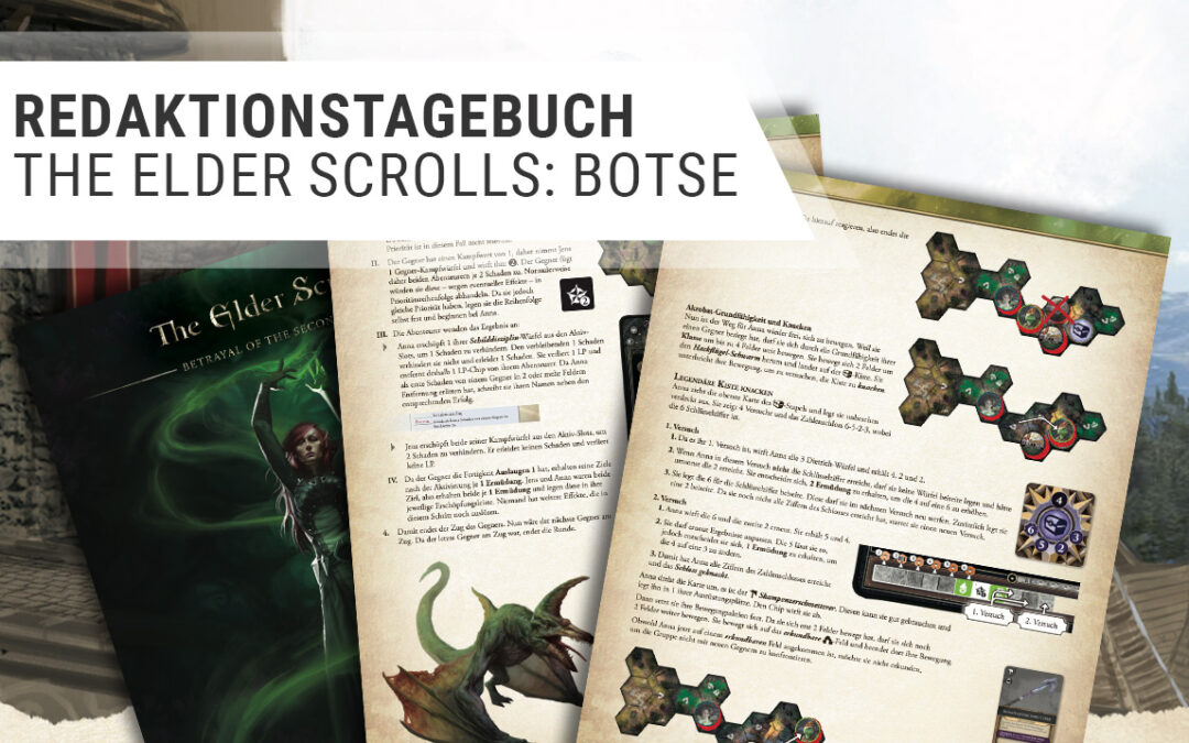 Redaktionstagebuch zu The Elder Scrolls: BOTSE