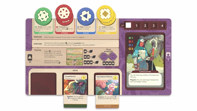 EARTHBORNE TRAILBLAZER Brettspiel erscheint bei Frosted Games Spieleverlag auf Deutsch.