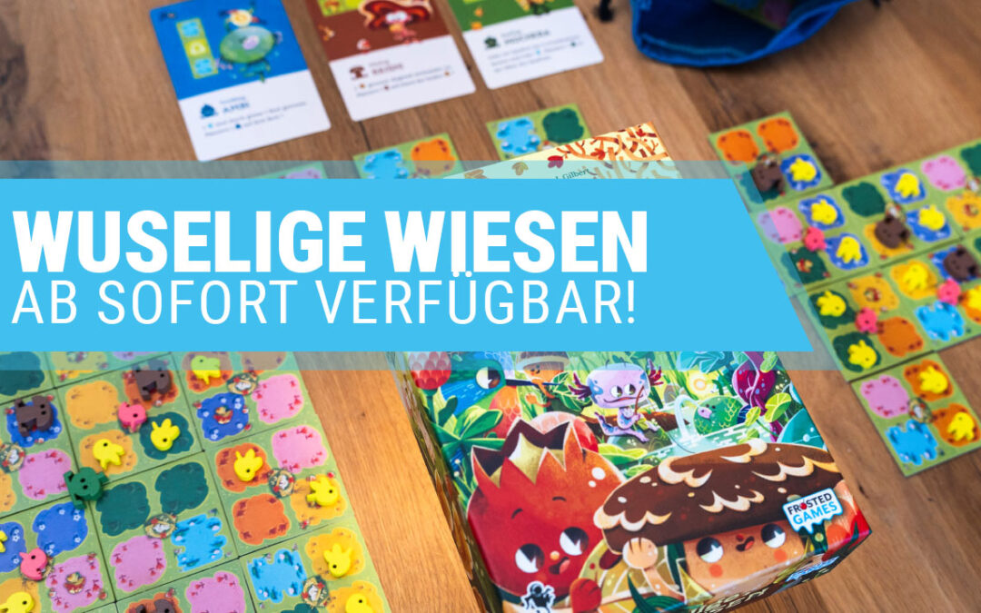 Wuselige Wiesen ist ab sofort verfügbar