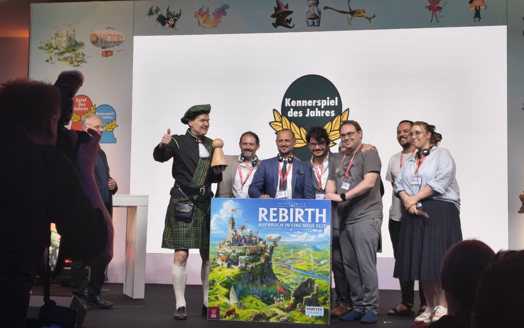„Rebirth“ zum Kennerspiel des Jahres 2026 ausgezeichnet!