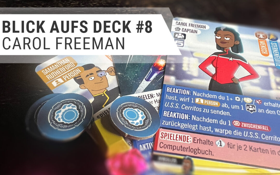 Blick aufs Deck 8: Carol Freeman